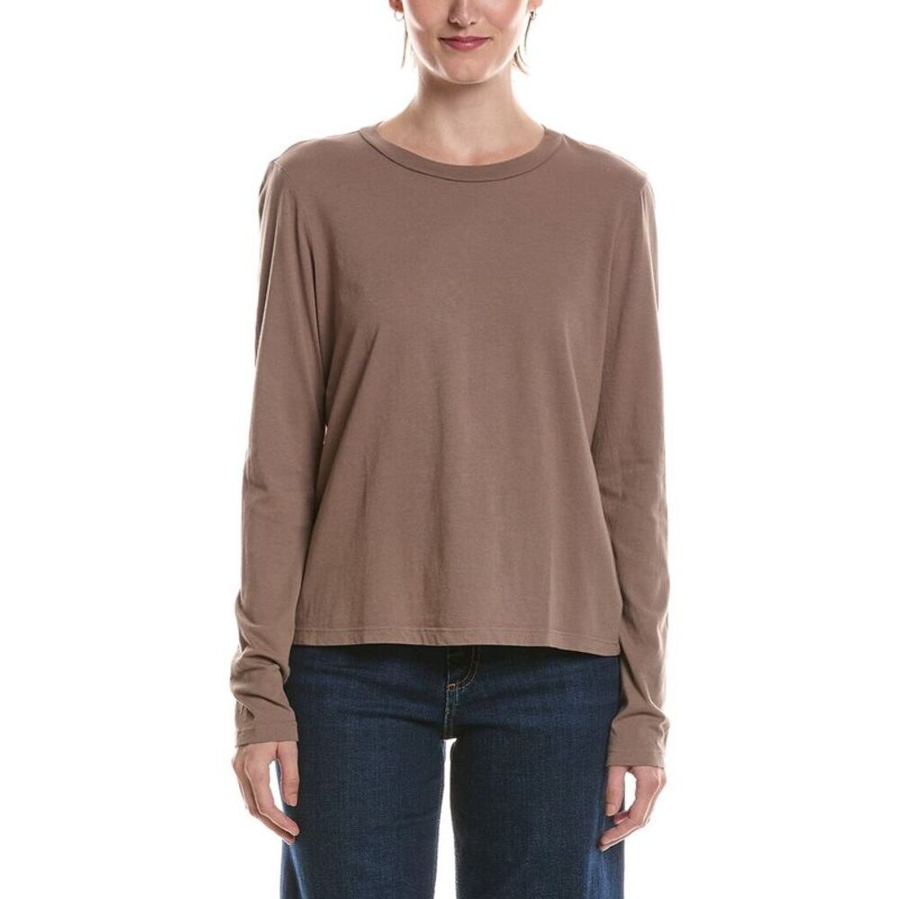 Michael Stars Womens  Clarissa T-Shirt, Blue